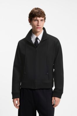 HUGO x entire studios sudadera con cremallera, Negro
