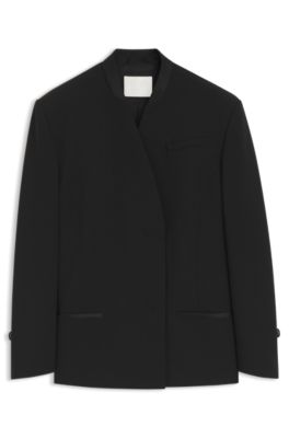 HUGO x entire studios blazer oversize fit, Negro