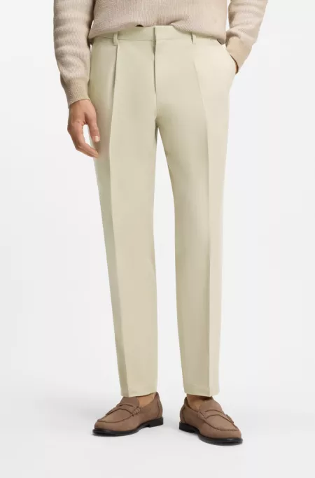 Formal pants in a cotton blend