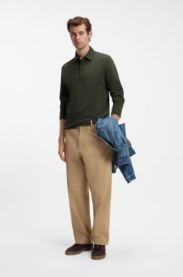 BOSS BY BECKHAM polo en algod&oacute;n y seda, Cal