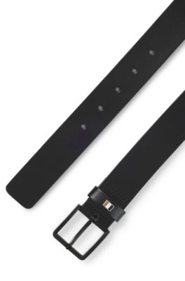 Ceinture en cuir, Noir