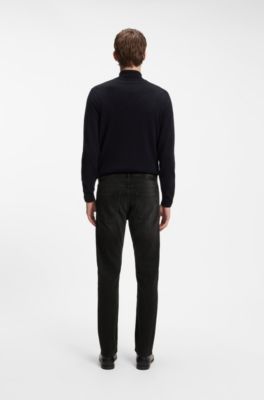 Delaware vaqueros slim fit en denim el&aacute;stico negro, Gris oscuro
