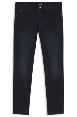 Delaware vaqueros slim fit en denim de punto el&aacute;stico a&ntilde;il, Azul oscuro