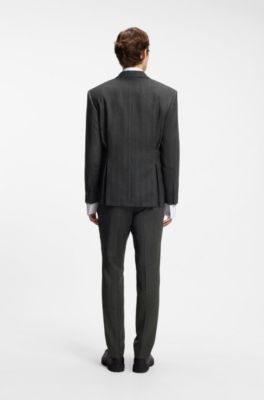 HUGO x entire studios modern-fit blazer, Dark Grey