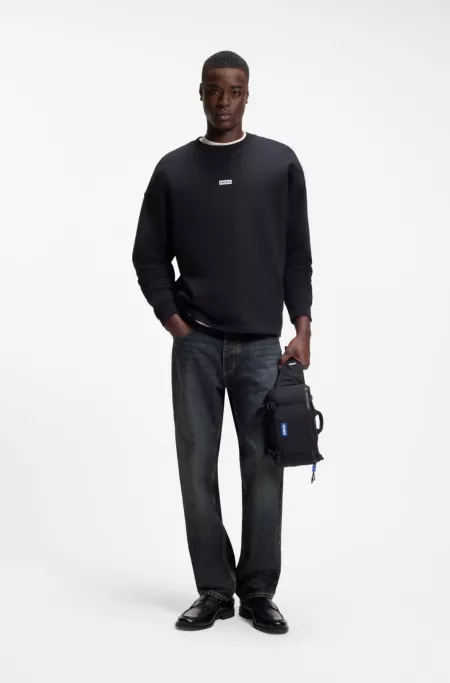 Regular-fit jeans in red-cast denim