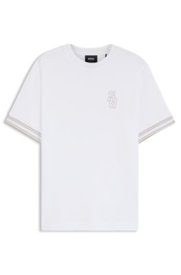 Camiseta de algod&oacute;n BOSS Selected by Shohei Ohtani, Blanco