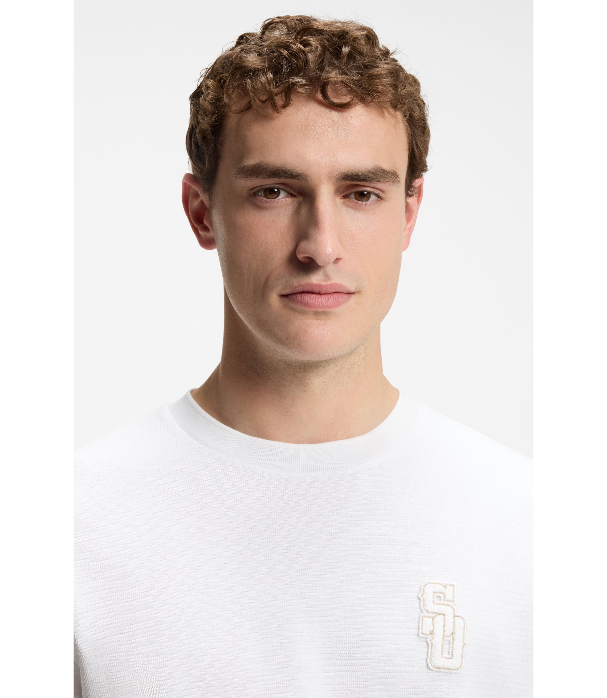 BOSS - BOSS Selected by Shohei Ohtani T-shirt in cotton - White