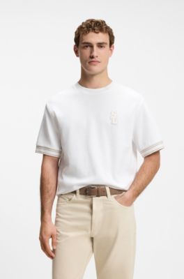 Camiseta de algod&oacute;n BOSS Selected by Shohei Ohtani, Blanco
