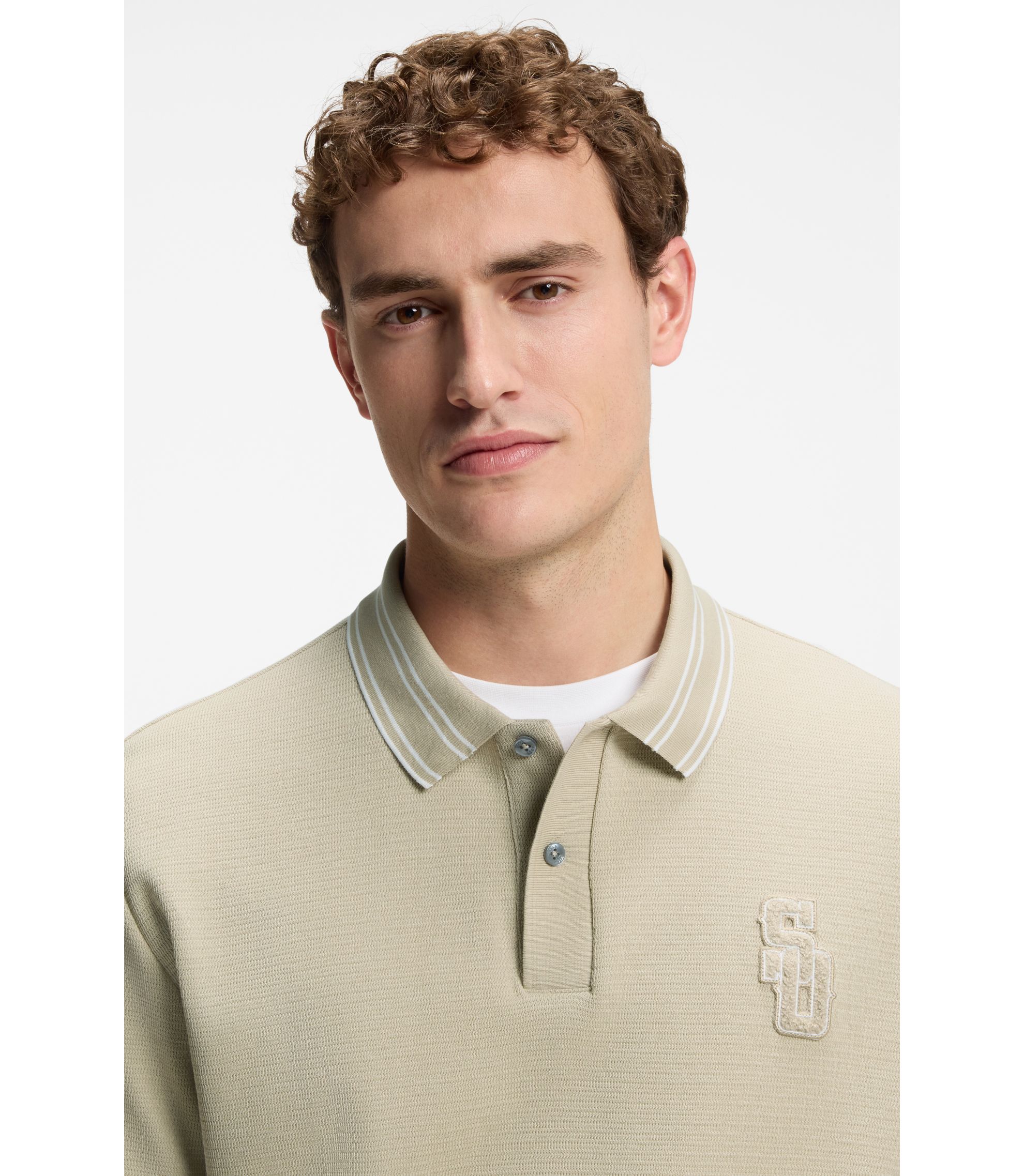 BOSS - BOSS Selected by Shohei Ohtani relaxed-fit polo shirt