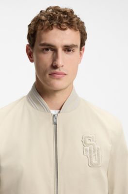 BOSS Selected by Shohei Ohtani water-repellent jacket, Light Beige