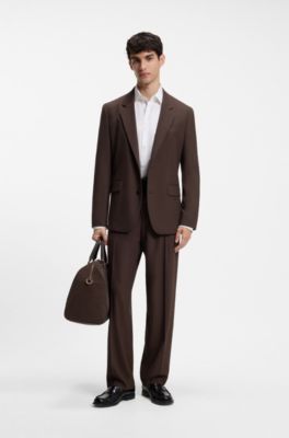 Camisa slim fit en popel&iacute;n de algod&oacute;n de planchado f&aacute;cil, Blanco