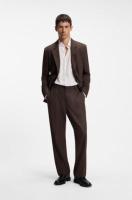 Camisa slim fit de hombre para un estilo definido, Blanco