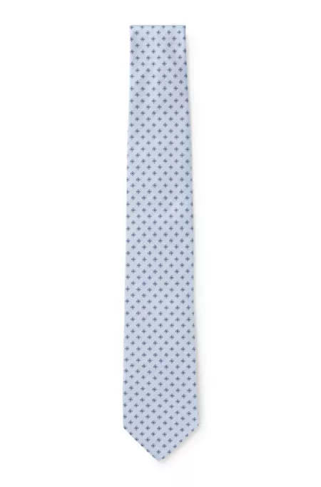 BOSS ONE Patterned silk-jacquard tie