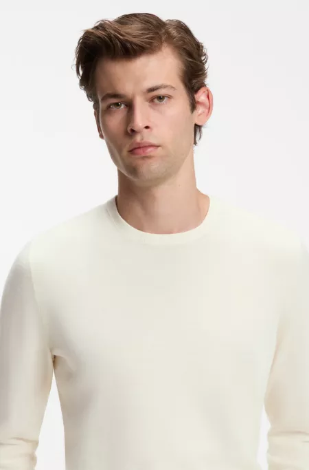 BOSS BY BECKHAM sweater in virgin wool and cashmere