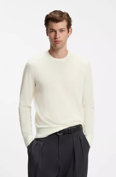 BOSS BY BECKHAM sweater in virgin wool and cashmere