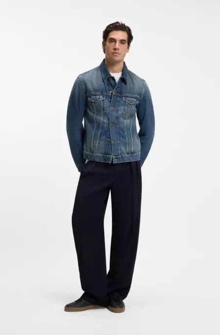BOSS BY BECKHAM blue denim jacket