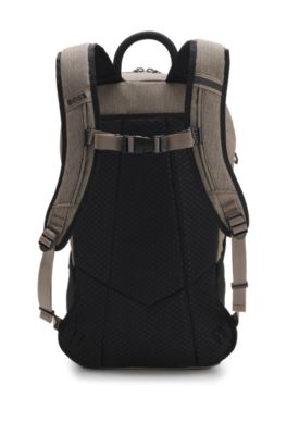 Sac &agrave; dos en ripstop avec sangle de poitrine et poches, Chaux