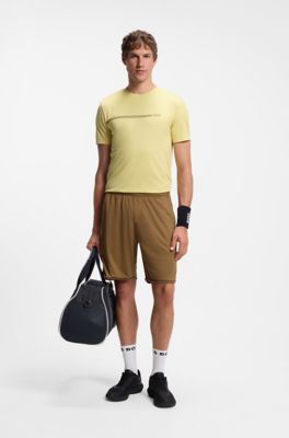 Slim-fit T-shirt, Yellow