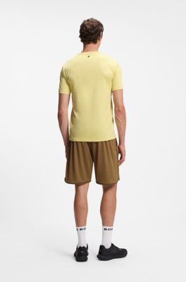 Slim-fit T-shirt, Yellow