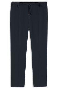 Pantalones modern fit en sarga elástica