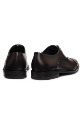 Cap-toe  shoes, Dark Brown