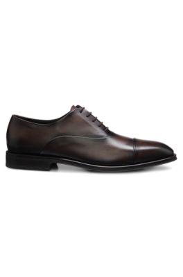 Cap-toe  shoes, Dark Brown
