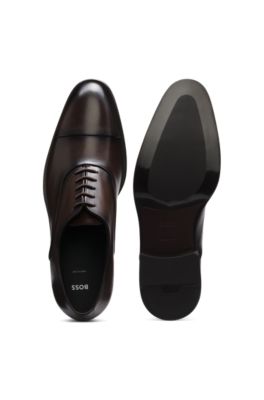 Cap-toe  shoes, Dark Brown