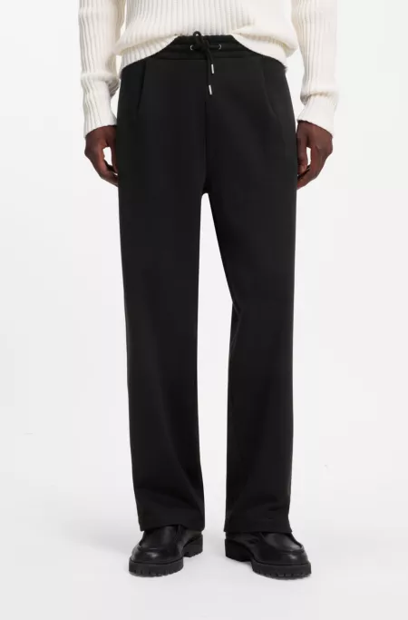 Relaxed-fit sweatpants in cotton terry