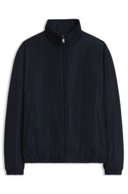 Chaqueta reversible con cremallera, Azul oscuro