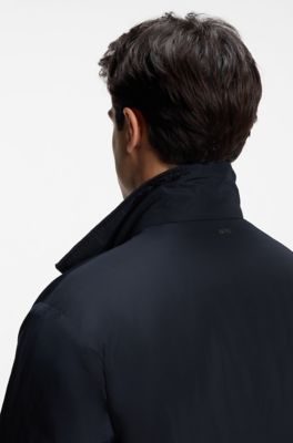 Reversible zip-up jacket, Dark Blue