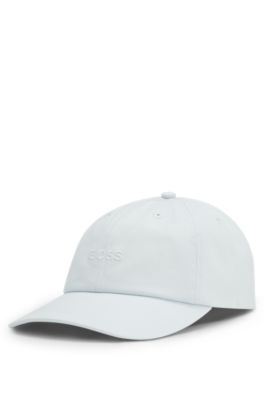 Casquette en twill de coton &agrave; logo brod&eacute;, bleu clair