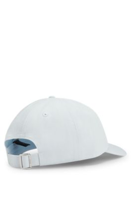Casquette en twill de coton &agrave; logo brod&eacute;, bleu clair