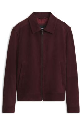 Suede jacket, Brown