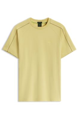 Camiseta regular fit , Amarillo