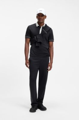 Paddy cotton polo shirt, Dark Blue