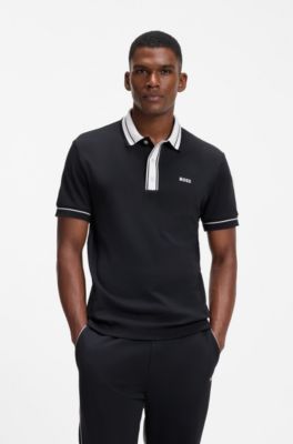 Paddy cotton polo shirt, Dark Blue