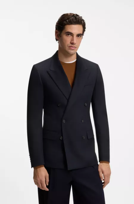 BOSS BY BECKHAM jacket in Italian wool-cashmere