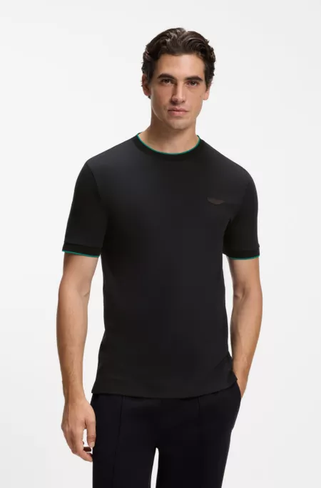 BOSS x ASTON MARTIN T-shirt in mercerized cotton
