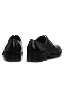 Zapatos Derby de piel, Negro