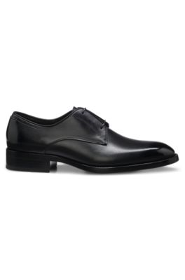 Zapatos Derby de piel, Negro