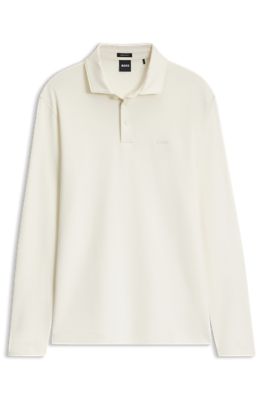 Pallas cotton polo shirt, White