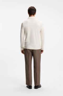 Pallas cotton polo shirt, White