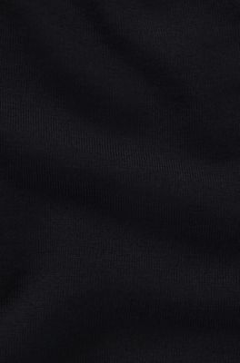 BOSS BY BECKHAM knit T-shirt in virgin wool, Dark Blue
