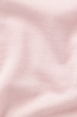 BOSS BY BECKHAM knit T-shirt in virgin wool, Pink