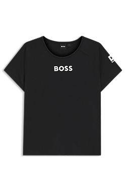 T-shirt en jersey stretch avec motif tennis