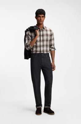 Relaxed-fit shirt, Dark Brown