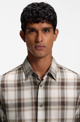 Relaxed-fit shirt, Dark Brown