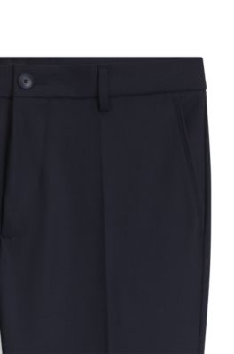 Modern-fit pants, Dark Blue