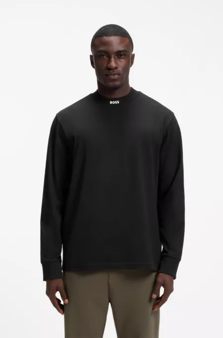 Stretch-cotton T-shirt