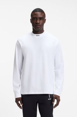 Camiseta de algod&oacute;n el&aacute;stico, Blanco